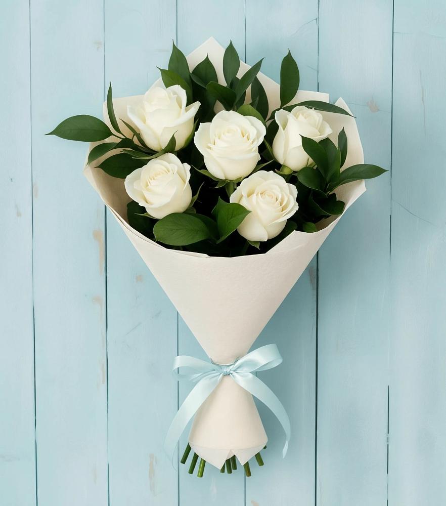 Букет цветов из: Розы в Глажево