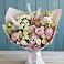 Букет цветов из: Альстромерии и Розы в Глажево