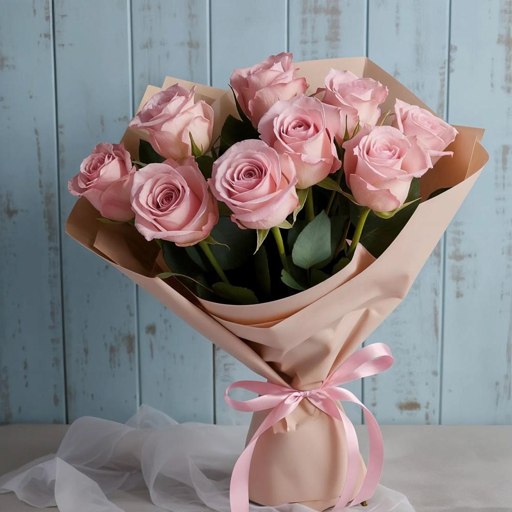 Букет цветов из: Розы в Глажево