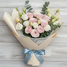 Букет цветов из:  Лизиантусы #REPLACE_PRED# Глажево