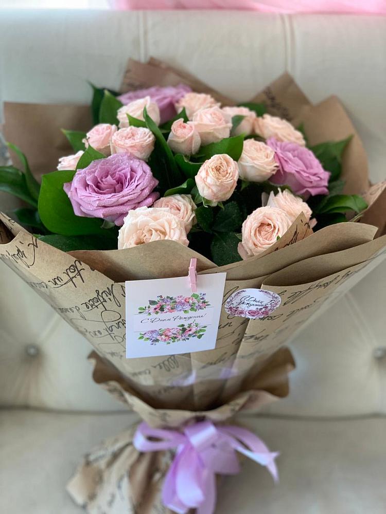 Букет цветов из: Розы в Глажево