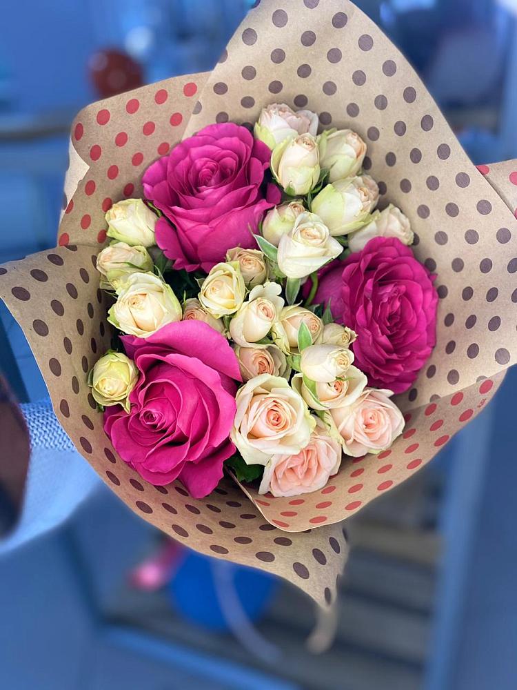 Букет цветов из: Розы в Глажево