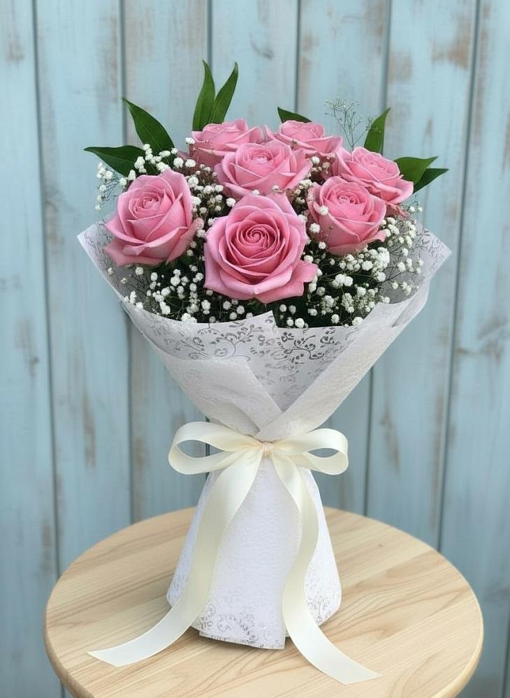 Букет цветов из: Розы в Глажево