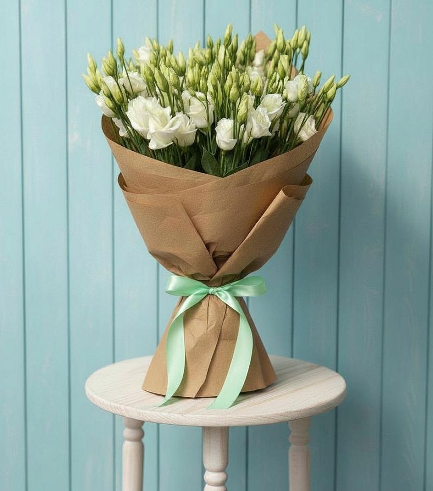 Букет цветов из: Лизиантусы в Глажево