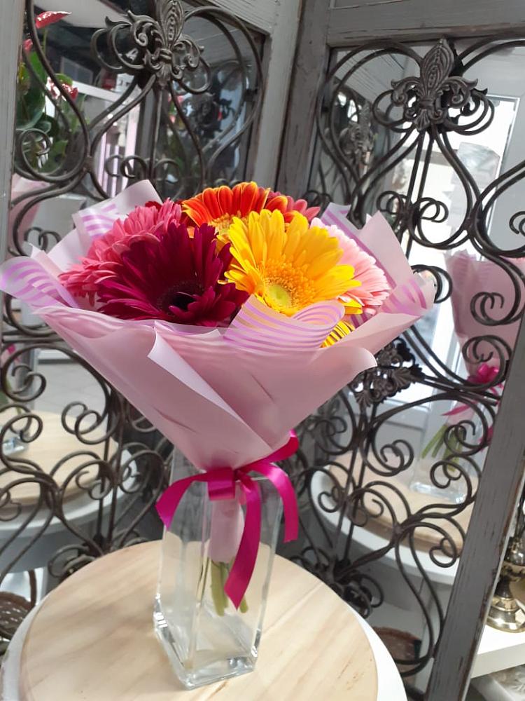 Букет цветов из: Герберы в Глажево