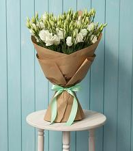 Букет цветов из:  Лизиантусы в Глажево