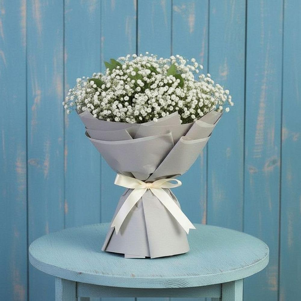 Букет цветов из: Гипсофила в Глажево