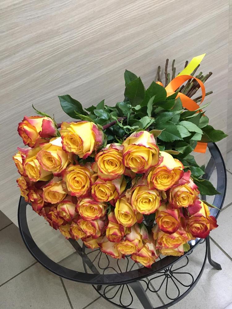 Букет Желтые розы в Глажево