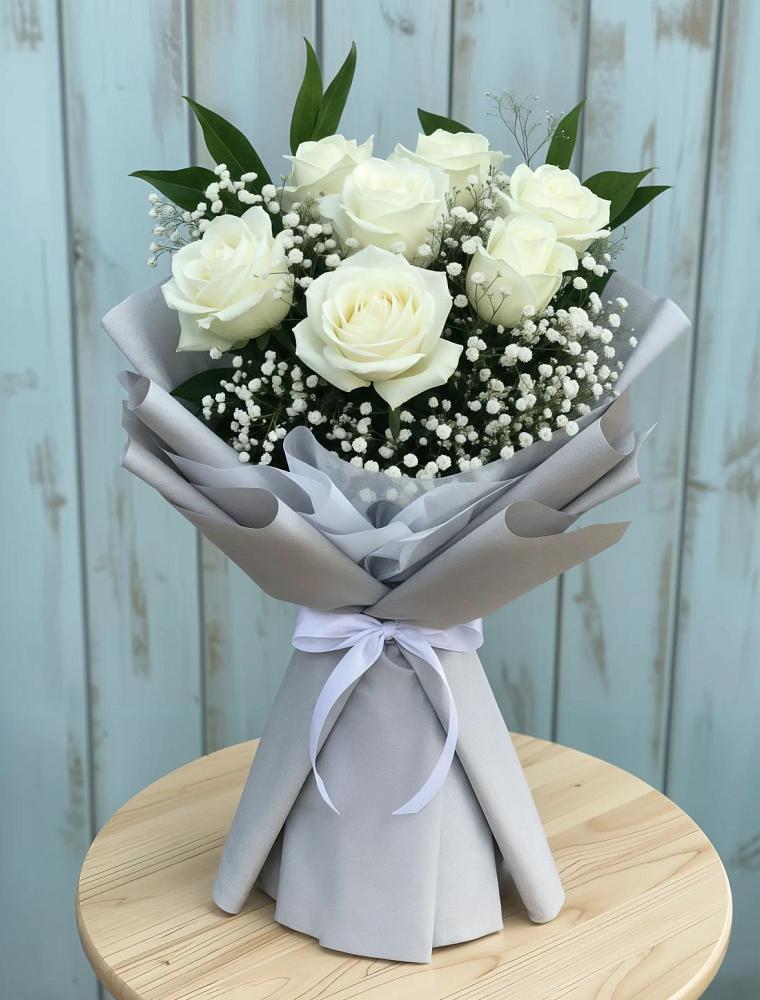 Букет цветов из: Розы в Глажево