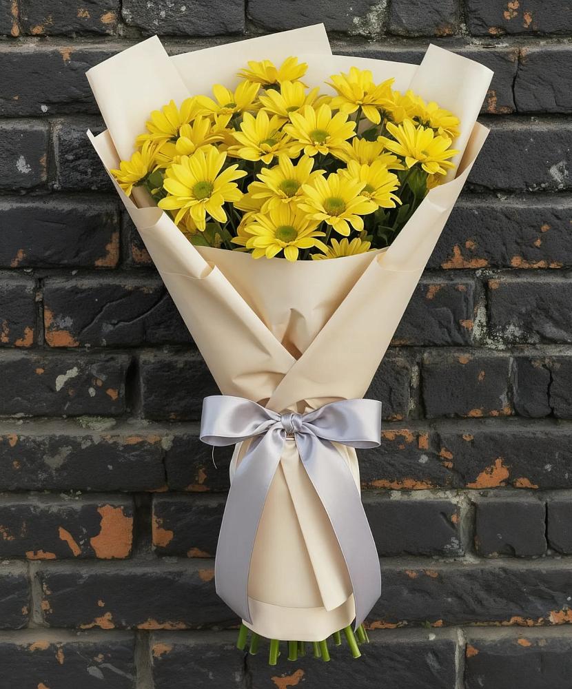 Букет цветов из: Хризантемы в Глажево