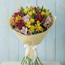 Букет цветов из:  Альстромерии в Глажево