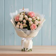 Букет цветов из:  Розы в Глажево