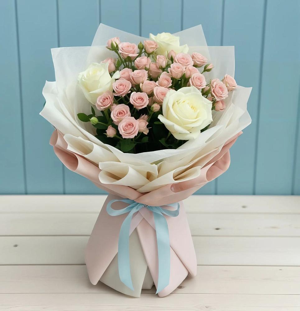 Букет цветов из: Розы в Глажево