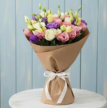 Букет цветов из:  Лизиантусы в Глажево