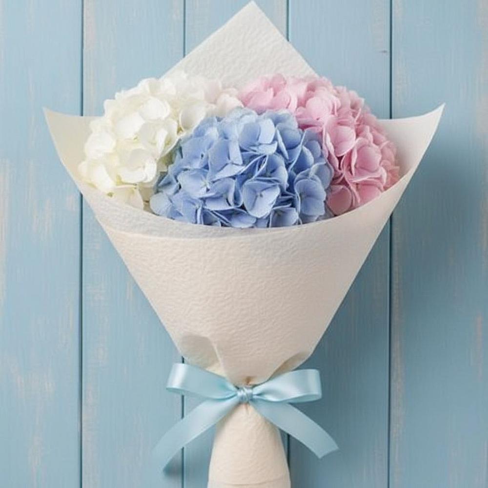 Букет цветов из: Гортензия в Глажево